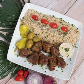 Lamb Kebab Lunch
