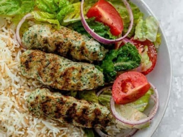 Kufta Kebab Dinner.