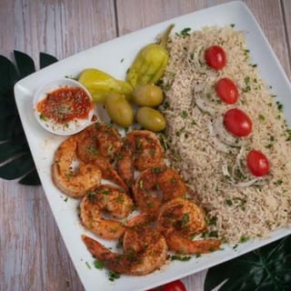 Grilled Shrimp Lunch