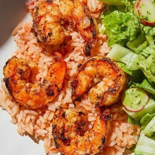 Grilled Shrimp Lunch.