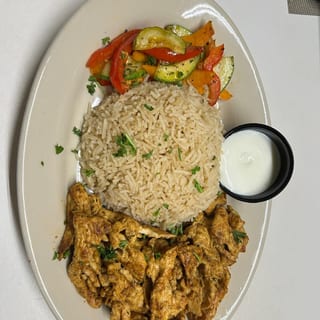 Chicken Shawarma Platter