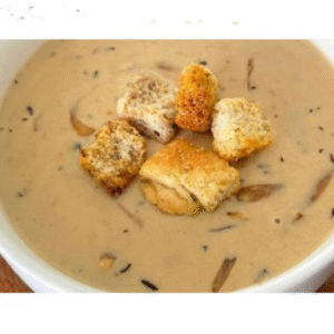 Cream of onion soup