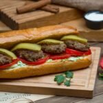 Kufta Kebab Sandwich